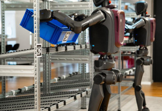 רובוט V3 נשיאת ארגזים ומיון (צילום: באדיבות החברה)