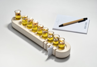 יום העיצוב הישראלי- חנוכיית משאלות סטודיו ZING (צילום: יח"צ)