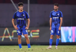 מעידה בלתי צפויה. ניב יהושע המאוכזב (צילום: מאור אלקסלסי)