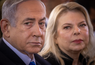 שרה נתניהו ובנימין נתניהו (צילום: חיים גולדברג פלאש 90)