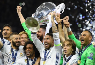 סרחי ראמוס בריאל מדריד (צילום: Matthias Hangst / Staff)