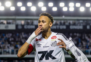 ניימאר, סנטוס (צילום: GettyImages)