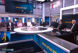 אולפן שישי (צילום: צילום מסך ערוץ 12)