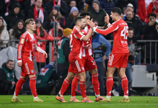 שחקני באיירן מינכן (צילום: רויטרס)