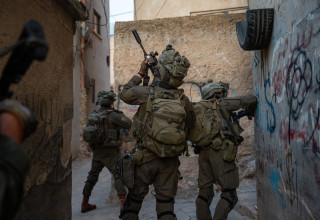 פעילות כוחות עוצבת הקומנדו בכפרים טמון ופארעה (צילום: דובר צה"ל)