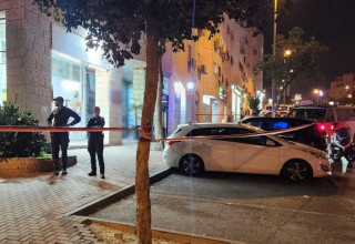 תיעוד מהזירה בירושלים (צילום: דוברות המשטרה)