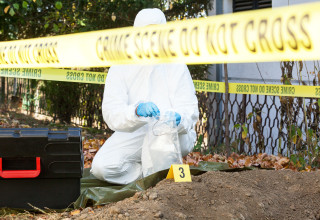 זירת רצח (אילוסטרציה) (צילום: אינגאימג')