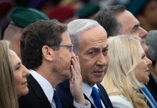 רה"מ נתניהו והנשיא הרצוג  (צילום: יונתן זינדל פלאש 90)