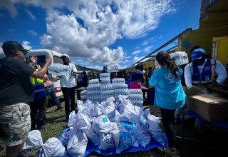 משלחת סיוע ישראלית בג'מייקה (צילום: באדיבות JDC)