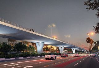 הדמיה. צומת מת"מ (צילום: טוטם הדמיה ואנימציה בע"מ)