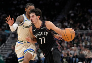 שחקן ברוקלין נטס בן שרף (צילום: GettyImages, Patrick McDermott)