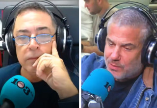 ינון מגל, בן כספית (צילום: 103FM)
