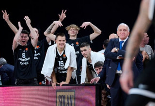 שחקני פרטיזן בלגרד (צילום: Getty images)