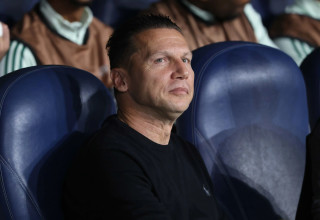 ברק בכר מאמן מכבי חיפה (צילום: דני מרון)