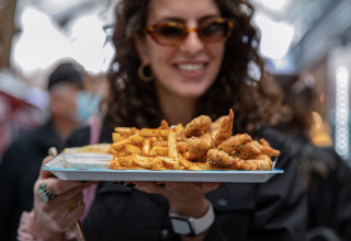 סיור בשוק העירוני בבאר שבע (צילום: מירי משה)