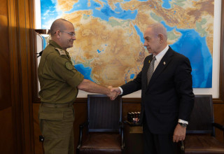 אלוף רומן גופמן מונה לראש המוסד הבא (צילום: לשכת ראש הממשלה)