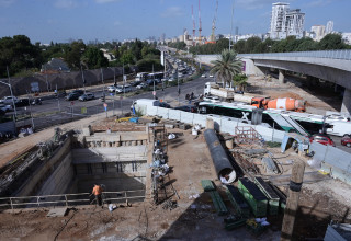 הקו הסגול (צילום: אבשלום ששוני)