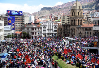 לה פז, בוליביה (צילום: REUTERS/Claudia Morales)