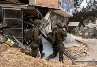 פעילות כוחות צה"ל באיו"ש (צילום: דובר צהל)