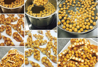  כדורי בצק בקרמל / חלווה דלעז'ין (צילום: פסקל פרץ-רובין)