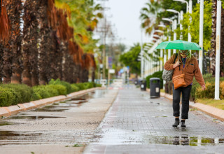 גשמים באשדוד, 10.12.2025 (צילום: פלאש 90)