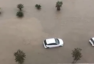 הצפות ביבנה (צילום: שימוש לפי סעיף 27א')