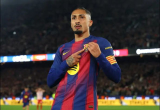 שער ראשון מאז אמצע ספטמבר. ראפיניה (צילום: רויטרס)