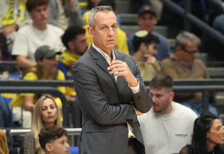 עודד קטש מאמן מכבי תל אביב (צילום: דני מרון)