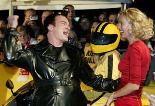 אומה תורמן וקוונטין טרנטינו (צילום: רויטרס)