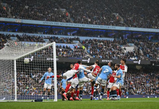 ארסנל מול מנצ'סטר סיטי עונת 2024/25 (צילום: Michael Regan)