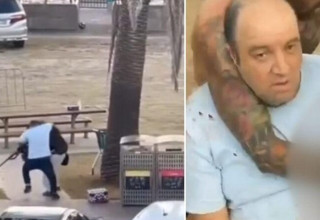 אחמד אל-אחמד שניטרל את המחבל בפיגוע הירי באוסטרליה (צילום: צילום מסך מתוך X (לשעבר טוויטר))