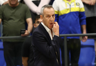 מאמן מכבי תל אביב, עודד קטש (צילום: דני מרון)