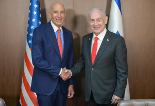 בנימין נתניהו וטום ברק (צילום: מעיין טואף, לע"מ)