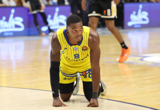 לוני ווקר שחקן מכבי תל אביב (צילום: דני מרון)