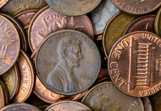 מטבע סנט אמריקאי, מטבע פני אמריקאי (צילום: שאטרסטוק)