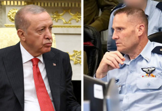 רג'פ טאיפ ארדואן, תומר בר (צילום: רויטרס,דובר צה"ל)