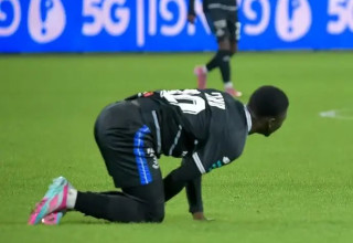 הוחלף נגד מכבי תל אביב וייעדר בשבת. טאבי (צילום: אריאל שלום)