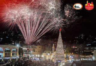 אירועי כריסמס בנצרת (צילום: מועצת העדה האורתודוקסית נצרת)