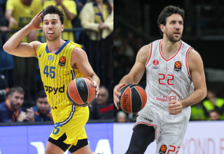 ואסילייה מיציץ' ותמיר בלאט (צילום: עיבוד תמונה, gettyimages, דני מרון)