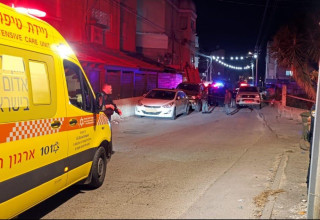 תיעוד מזירת הירי (צילום: דוברות מד"א)