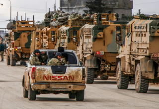 צבא טורקיה בסוריה  (צילום: Ali Syria/Flash90)