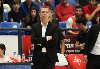 מאמן הפועל העמק שרון אברהמי (צילום: דני מרון)