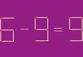 חידת גפרורים (צילום: מערכת מעריב)