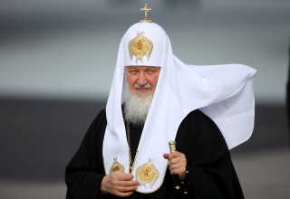 ראש הכנסייה האורתודוקסית הרוסית, הפטריארך קיריל (צילום: רויטרס)