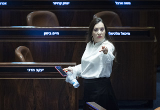 טלי גוטליב בכנסת (צילום: יונתן זינדל פלאש 90)