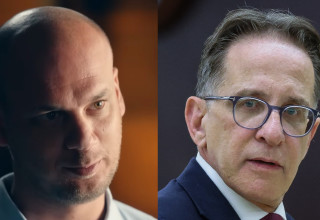 צחי ברוורמן, אלי פלדשטיין (צילום: חיים גולדברג פלאש 90, צילום מסך כאן 11)