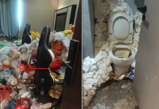 הרים של אשפה (צילום: רשתות חברתיות, שימוש לפי סעיף 27 א')