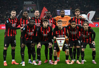 שחקני מילאן (צילום: PIERO CRUCIATTI / Contributor)