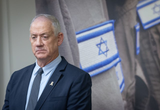 בני גנץ (צילום: חיים גולדברג פלאש 90)