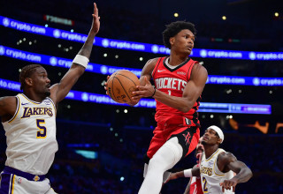 אמן תומפסון, שחקן יוסטון (צילום: רויטרס)